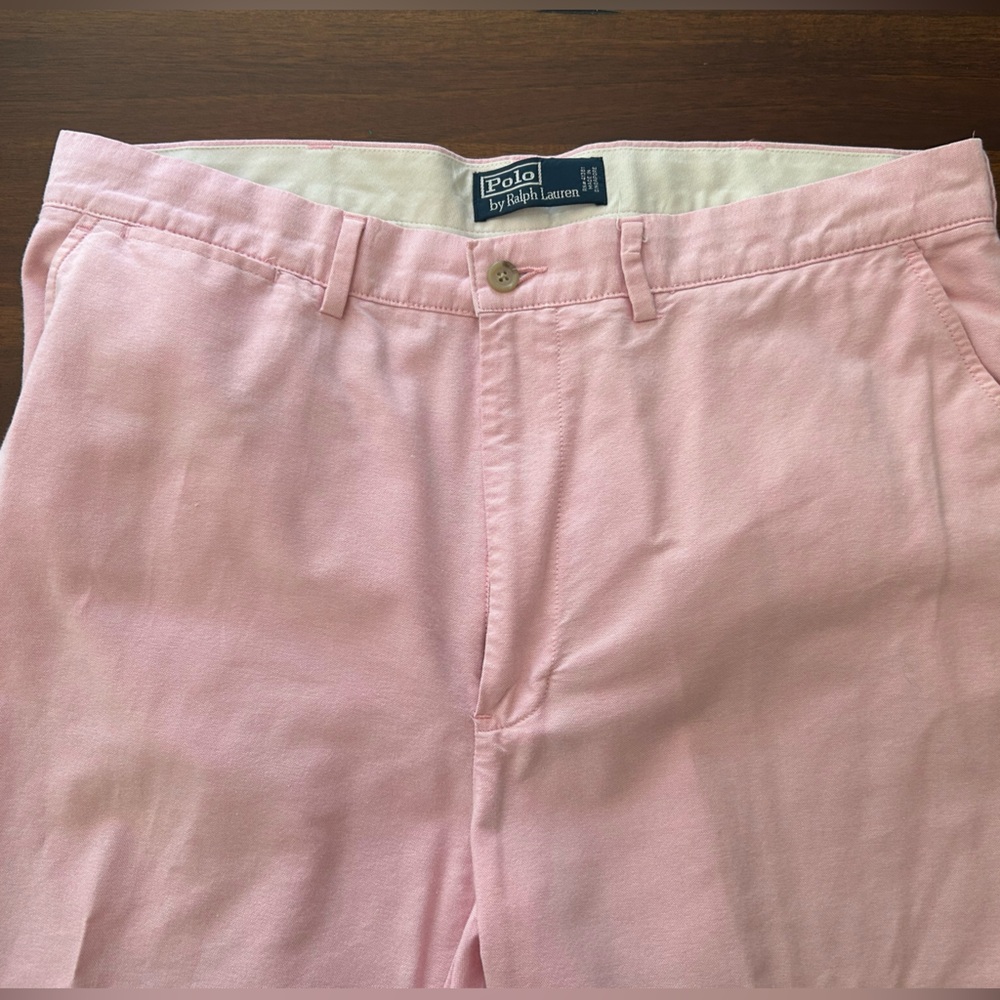 Men’s Polo Pants, Size 35x32, Pink